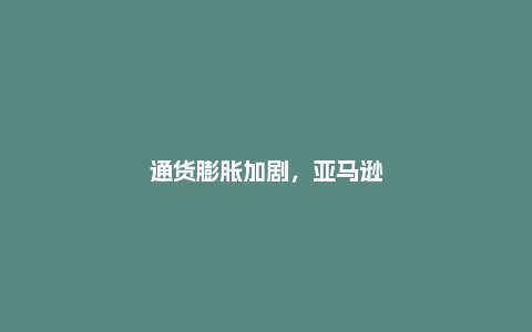 通货膨胀加剧，亚马逊卖家如何应势自救？